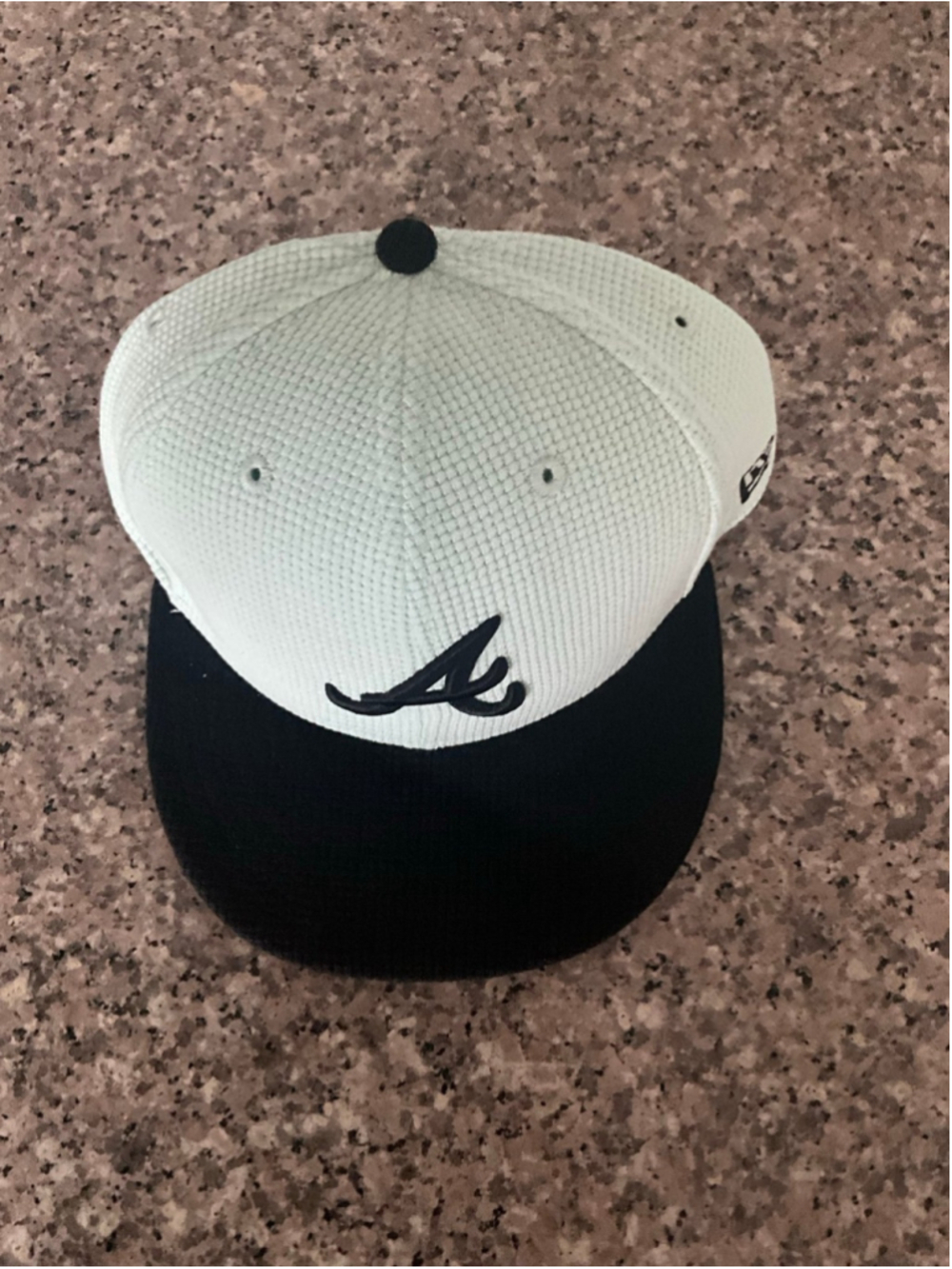 New Era Atlanta Braves throwback mesh 59FIFTY fitted hat 7 5/8